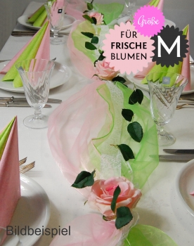 Fibula[Style]® Komplettset "Romance Rose" für Frischblumen Größe M